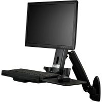 startech wallsts1 soporte de pared para monitor 24 vesa 100x100 max 8 kg
