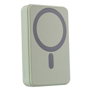 Power Bank TnB PBUMAG10GR 10000 mAh 20 W Carga Inalámbrica Verde