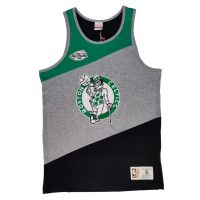 camiseta boston celtics nba colorblocked cotton tank top
