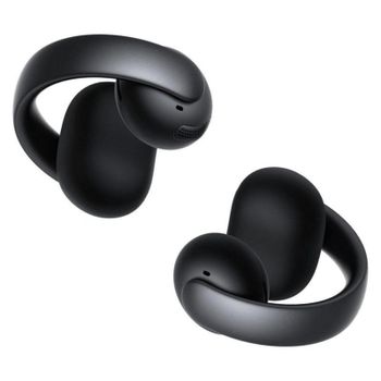 Auriculares Soundcore AeroClip inalámbricos TWS Bluetooth 5.4 con micrófono IA y graves potentes negros