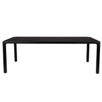 mesa de comedor de fresno negra