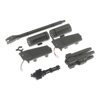 Piezas de repuesto para el helicóptero Eachine E200S E200 EXP RC, conjunto de colgantes de armas