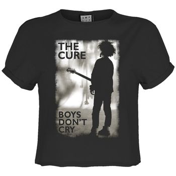 Amplified Clothing Camiseta manga larga Boys Don't Cry para mujer