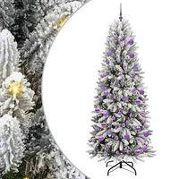 arbol de navidad artificial blanco 210 cm vidaxl