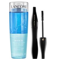 lancome hypnose mascara and bi-facil makeup remover routine