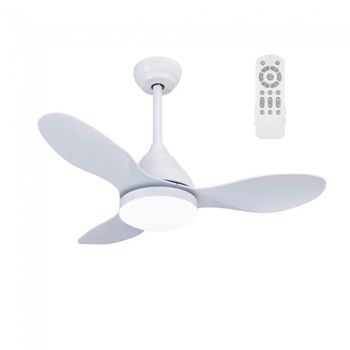 Ventilador de techo led cavil mini blanco cct dim (24w)