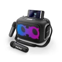 altavoces energy sistem karaoke bluetooth 60w con microfono y sonido de alta potencia