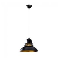 lampara de techo retro harvey 34 negro