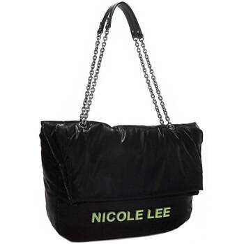 Nicole Lee Bolso de mano BOLSO GRANDE CON SOLAPA ACOLCHADO (NEGRO) para mujer