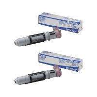 original multipack brother fax-2850 printer toner cartridges 2 pack -tn8000