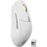 raton steelseries rival 3 wireless gen 2 gaming inalambrico 18000 dpi rgb 6 botones blanco