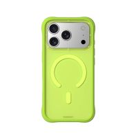 youngkit funda para iphone 17 pro  carcasa magnetica dynamic ii verde lima diseno moderno y ajuste preciso