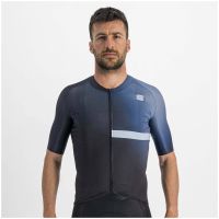 sportful bomber jersey - xxl - blackgalaxy blue