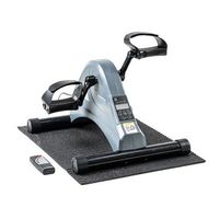 pedaleador electrico asistido para piernas y brazos con esterilla y mando innovagoods goma 365 x 30 x 395 cm negro