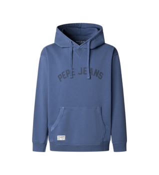 Pepe Jeans para hombre. PM5800145 Sudadera Gio marino (L), Casual, Algodón