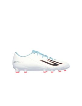 Botas de fútbol Skechers Skx_2 Academy Ag Hombre Blanco/Turquesa