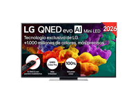 tv qned mini led 55 - lg 55qned86b6b uhd 4k procesador inteligente r8 ai processor 4k gen3 smart tv dvb-t2 h265 negro