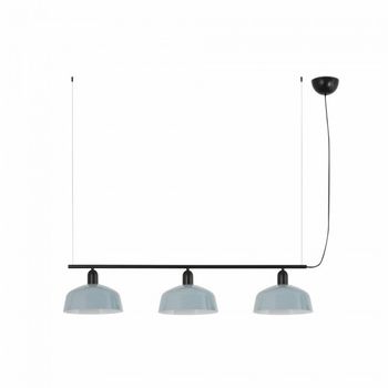 Lámpara colgante lineal tatawin m metal (3 luces)