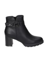 botines de tacon hispaflex 2411 negros para mujer 36