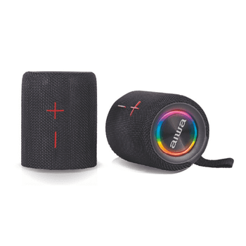 ALTAVOZ BLUETOOTH PORTABLE AIWA BST-250BK NEGRO BT 5.0 TWS DESMONTABLE 2x10W RMS IPX5 AUX TF