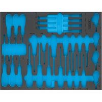 hazet 163-524l cubeta de espuma suave de 2 componentes r 519 mm x 392 mm