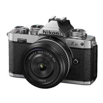 Cámara Mirrorless Nikon Z Fc 20.9MP 4K UHD 28mm F2.8 WiFi Bluetooth Plata Negro