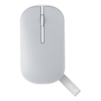 Ratón ASUS Marshmallow MD100 RF Wireless Bluetooth 1600 DPI Gris Ambidextro