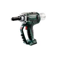 metabo np 18 ltx bl 50 pistola de remache ciego de bateria18v  metabox 145 l