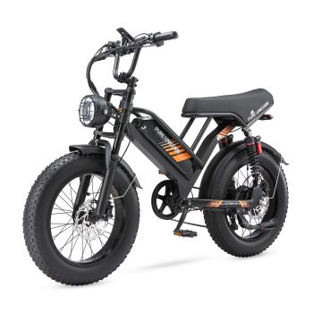 [EU DIRECT] URE UNICORN U5 48V 19.2AH 1000W 20*4.0 Pulgadas Bicicleta Eléctrica 55-80KM Rango de Mileage Carga Máx 150KG