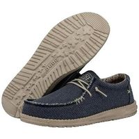 heydude mocasines mocassins wally braided bleu para hombre