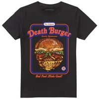 steven rhodes camiseta deathburger para mujer