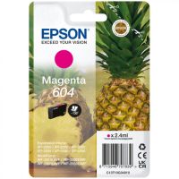 cartucho de tinta original epson 604 magenta