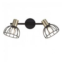 aplique de pared bermeo 2 luces