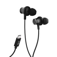 auriculares tnb c-buds con cable usb-c y cancelacion de ruido negros
