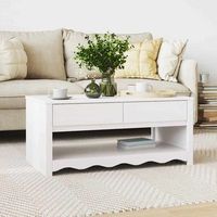 vidaxl mesa de cafe drammen 99 x 55 x 45 cm madera de pino macizo