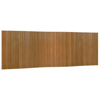 Biombo Divisor De Bambú Marrón Ancho 600 Cm Alto 165 Cm Vidaxl