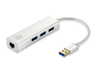 tarjeta de red 101001000 levelone usb-0503 usb  hub usb30
