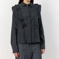 levete room karlina lyocell-blend blouse - s