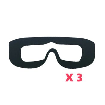 Parte de repuesto Eachine EV100 con esponja suave y delgada mejorada para gafas FPV. Almohadilla de reemplazo cómoda par