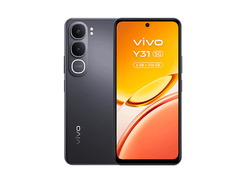 vivo Y31, Glowing Black, 256GB, 6GB RAM, 6.72