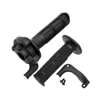 Acelerador 22mm monocable Tommaselli Cross negro