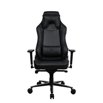 Silla de oficina Arozzi Vernazza XL Negra piel sintética respaldo reclinable