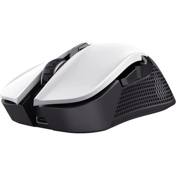 Trust GXT 923W YBAR Ratón Gaming Inalámbrico 7200DPI Blanco