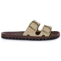sensi chanclas la jolla moka-337 beige para mujer