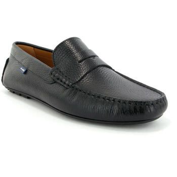 Atlanta Mocassin Mocasines City Loafers en piel granulada para hombre