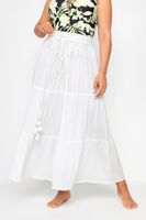 yours falda larga playera blanca mujer curvy y tallas grandes yours