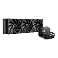 refrigeracion liquida deepcool spartacus 420 420mm 3 ventiladores rgb pantalla tft