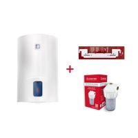 termo electrico ariston lydos r 100 litros  filtro antical  soporte de pared instafix vertical
