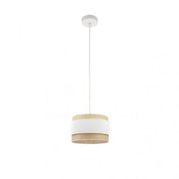 FABRILAMP Colgante regulable modelo Kandy 1luz Natural/blanco