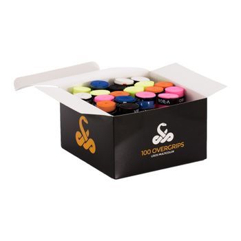 Caja De 100 Overgrips Vibor-a/ Colores Surtidos